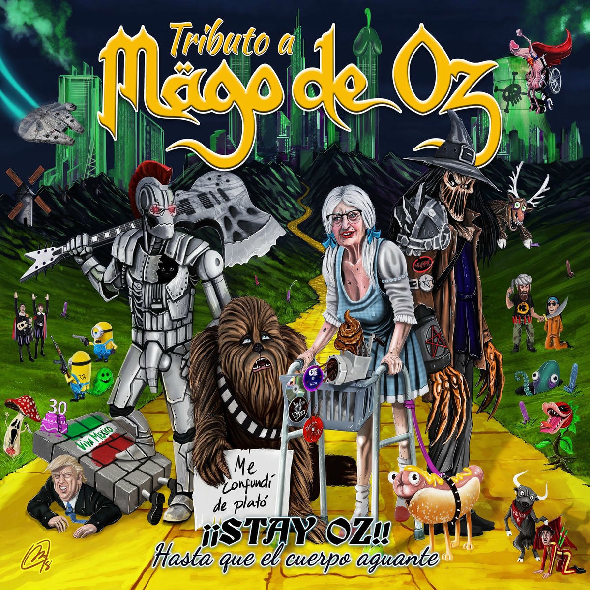 Album cover of ¡¡Stay Oz!! Hasta Que el Cuerpo Aguante: Tributo a Mago de Oz