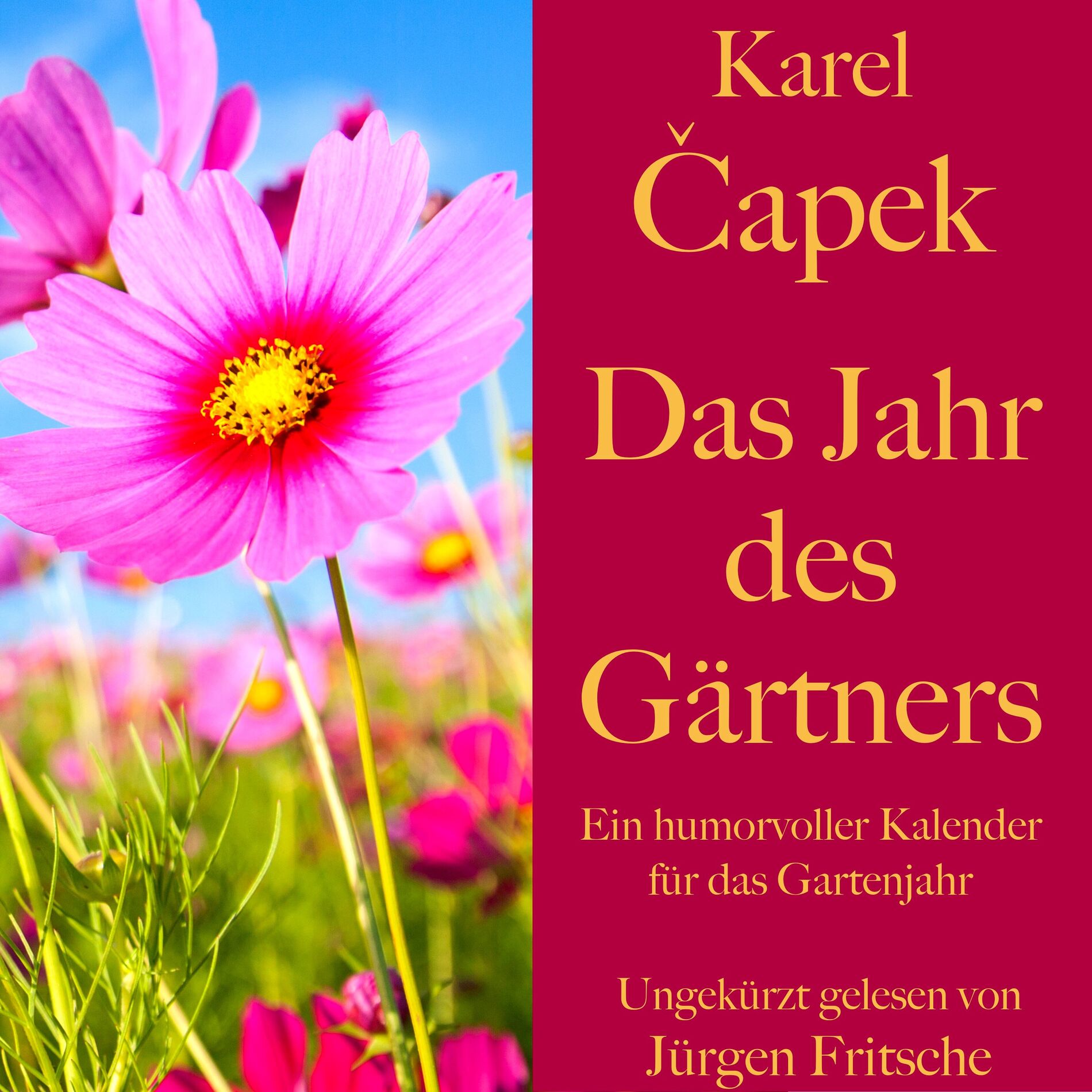 Album cover of Karel Čapek: Das Jahr des Gärtners (Ein humorvoller Kalender für das Gartenjahr)