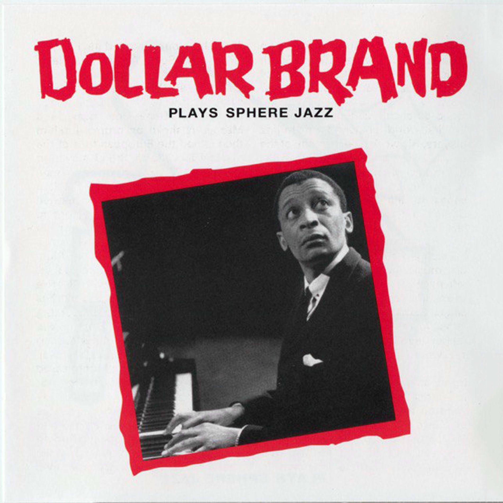 Album cover of Dollar Brand Plays Sphere Jazz