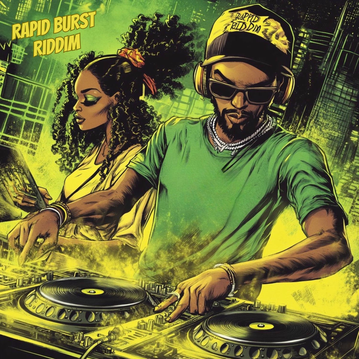 Album cover of Rapid Burst Riddim