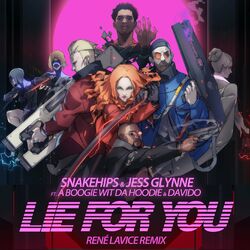 Cover of Lie for You (feat. A Boogie Wit Da Hoodie & Davido) (René LaVice Remix)
