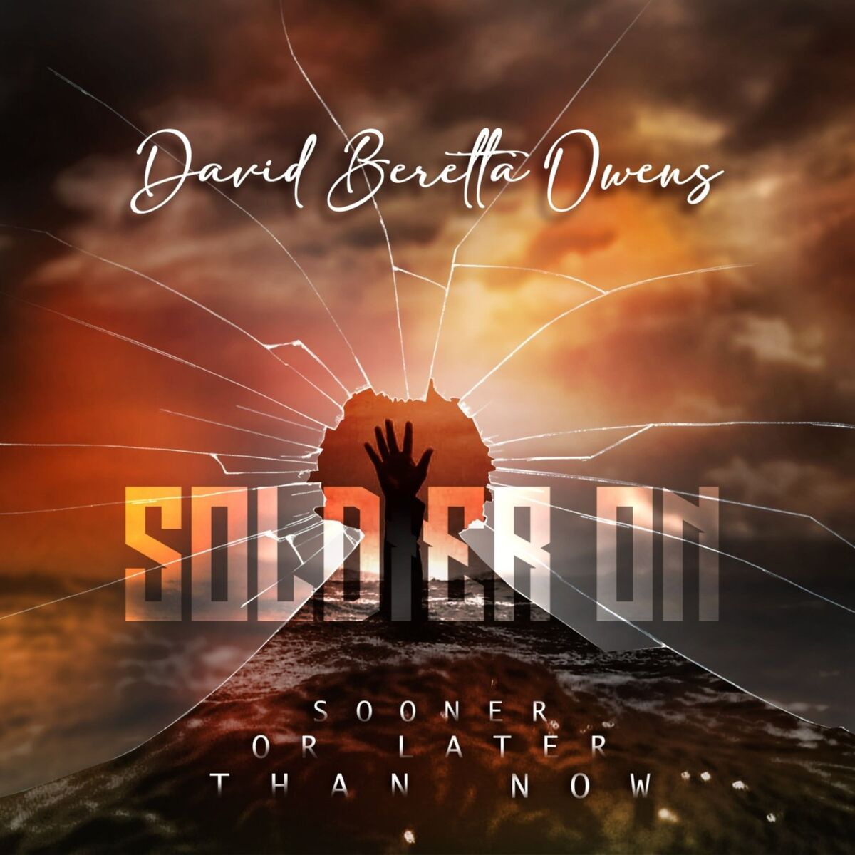 Album cover of Sooner or Later Than Now (Soldier on)