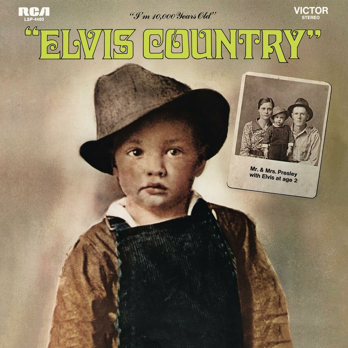 Album cover of Elvis Country