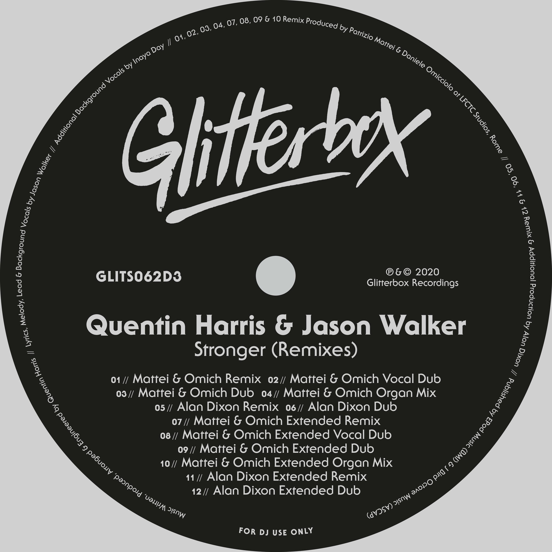 Album cover of Stronger (Remixes)