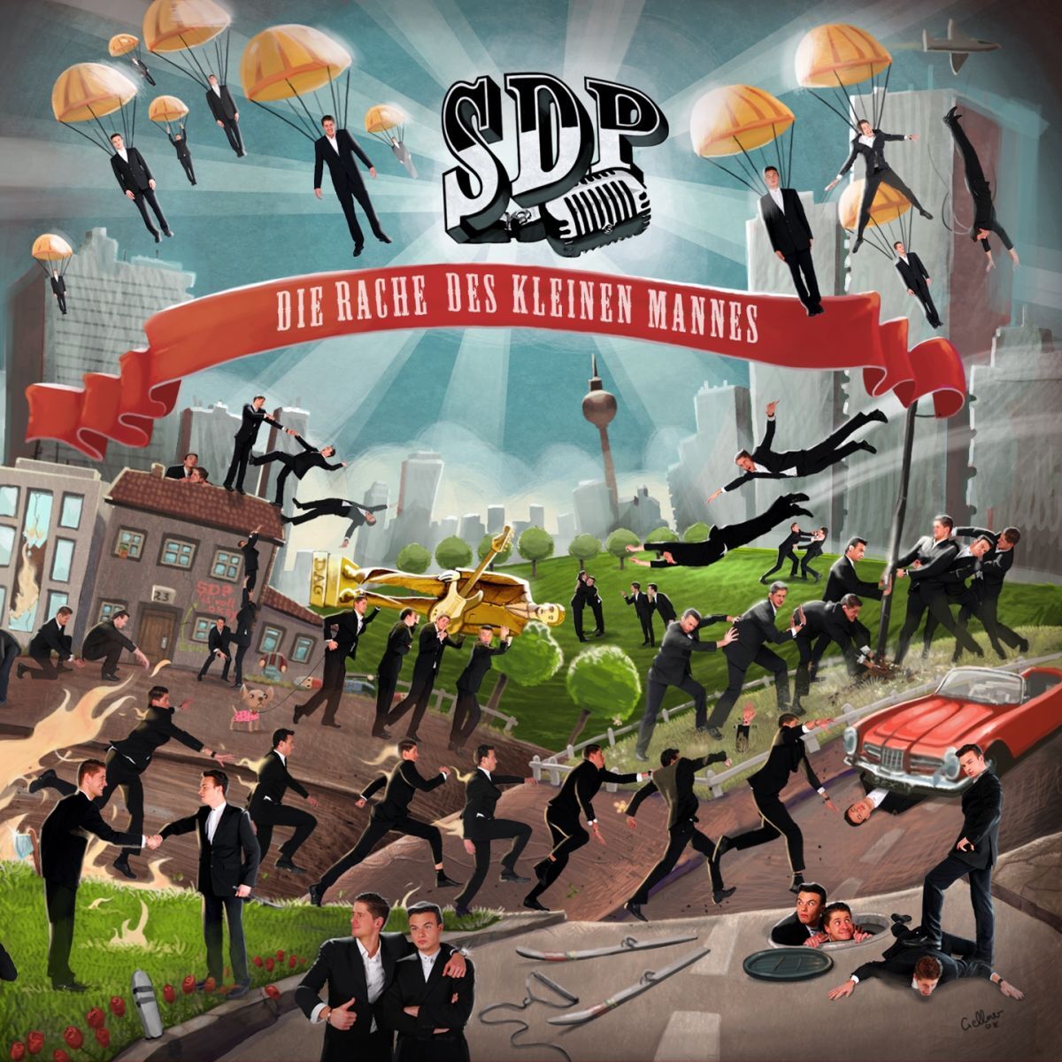 Album cover of Die Rache des kleinen Mannes