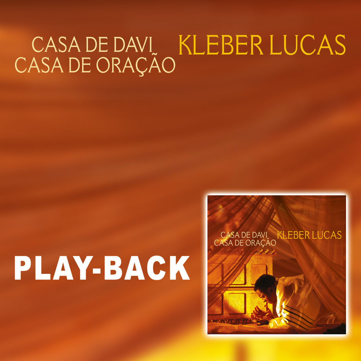Album cover of Casa de Davi, Casa de Oração (Playback)