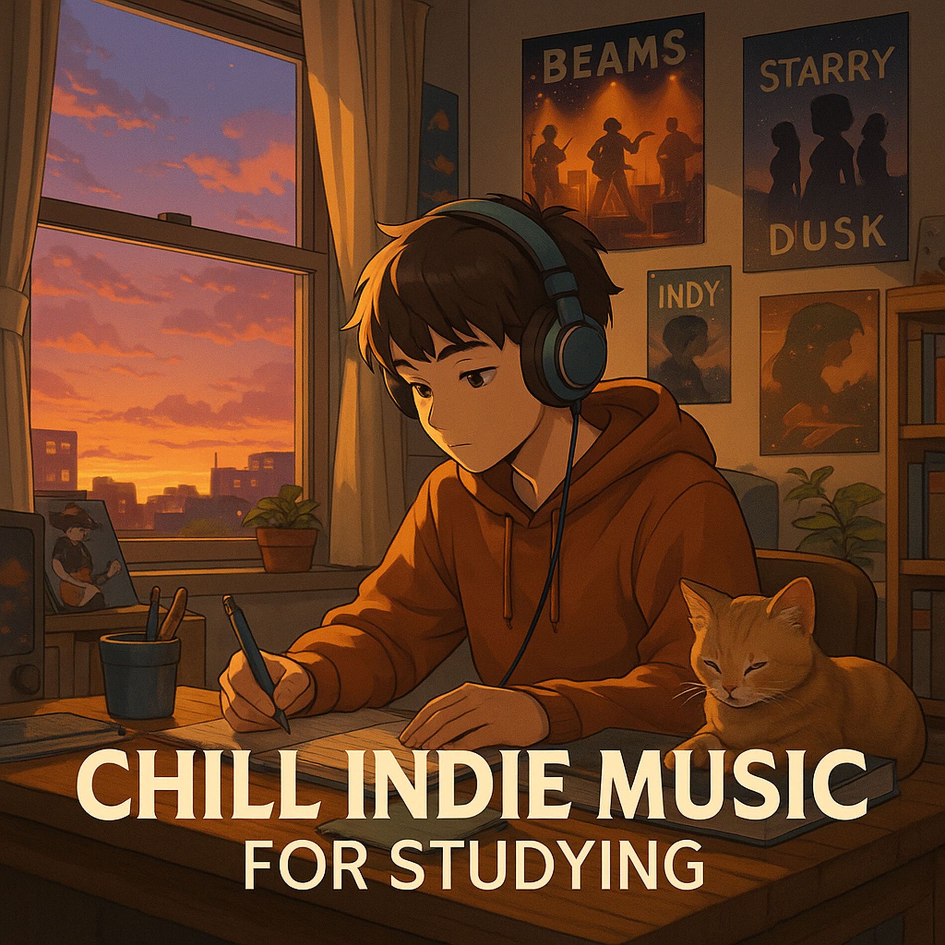 Album cover of Chill Indie Music for Studying