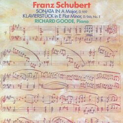 Cover of Schubert: Sonata In A Major, D. 959 / Klavierstuck In E Flat Minor, D. 946, No. 1