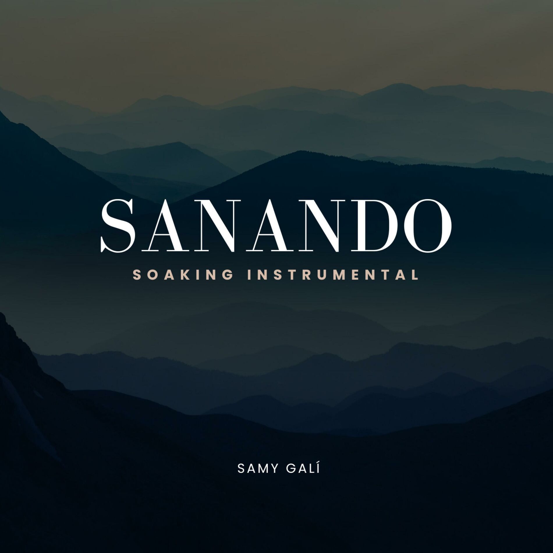 Album cover of Sanando (Soaking Instrumental 1 Hora)
