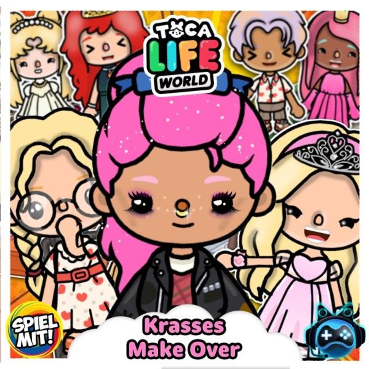 Album cover of Krasses Make Over (Toca Boca Story)
