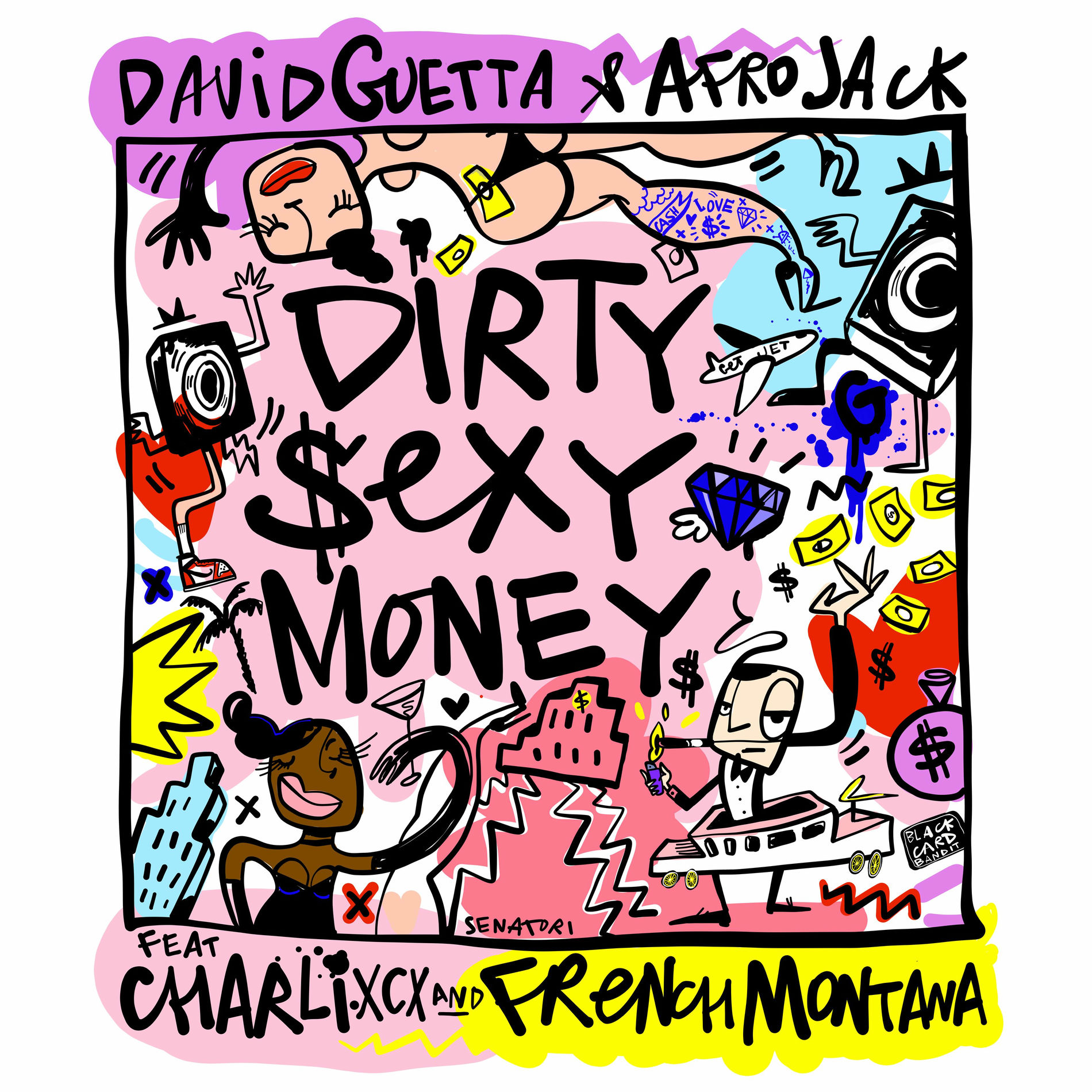 David Guetta - Dirty Sexy Money (feat. Charli XCX & French Montana