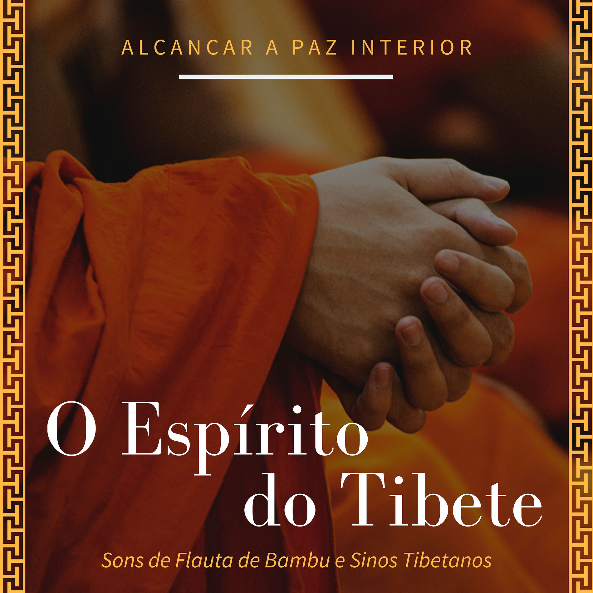 Album cover of O Espírito do Tibete - Sons de Flauta de Bambu e Sinos Tibetanos para Alcancar a Paz Interior