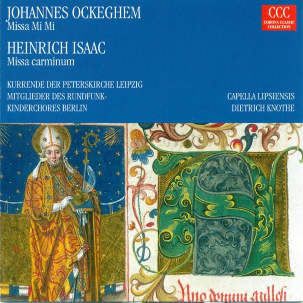 Picture of OCKEGHEM, J.: Missa Mi mi / ISAAC, H.: Missa carminum (Knothe)