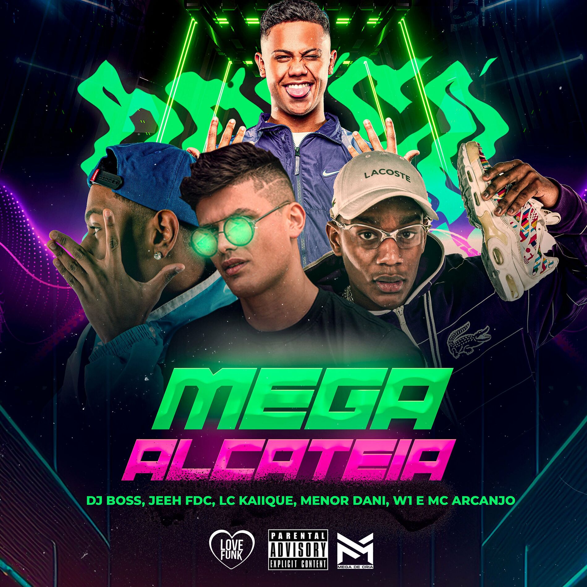 Album cover of Mega Alcateia