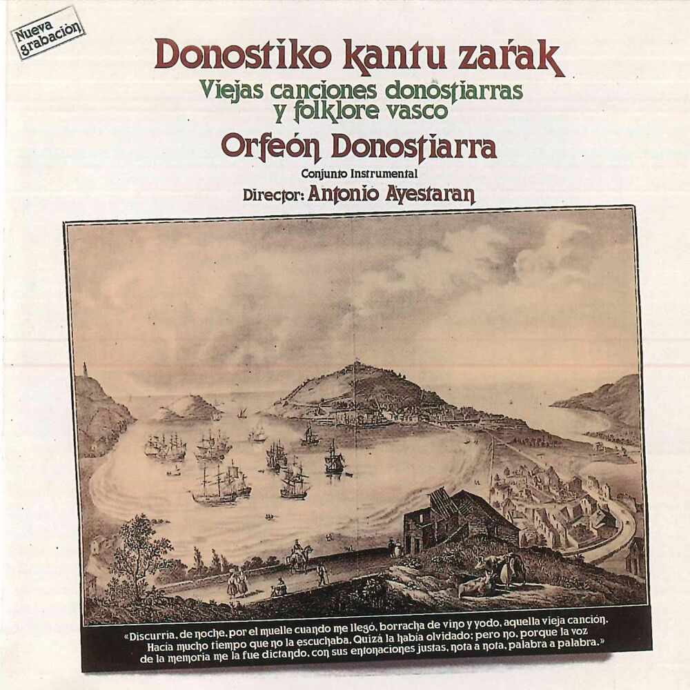 Picture of Viejas Canciones Donostiarras y Folklore Vasco