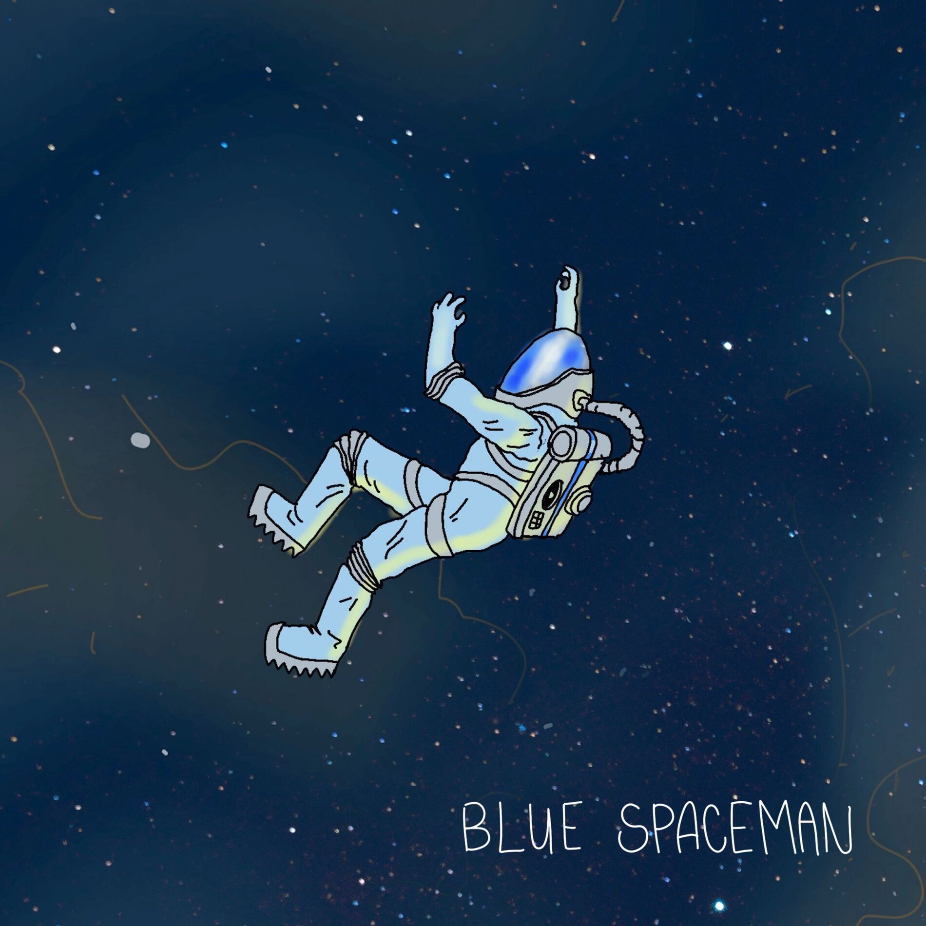Album cover of Blue Spaceman