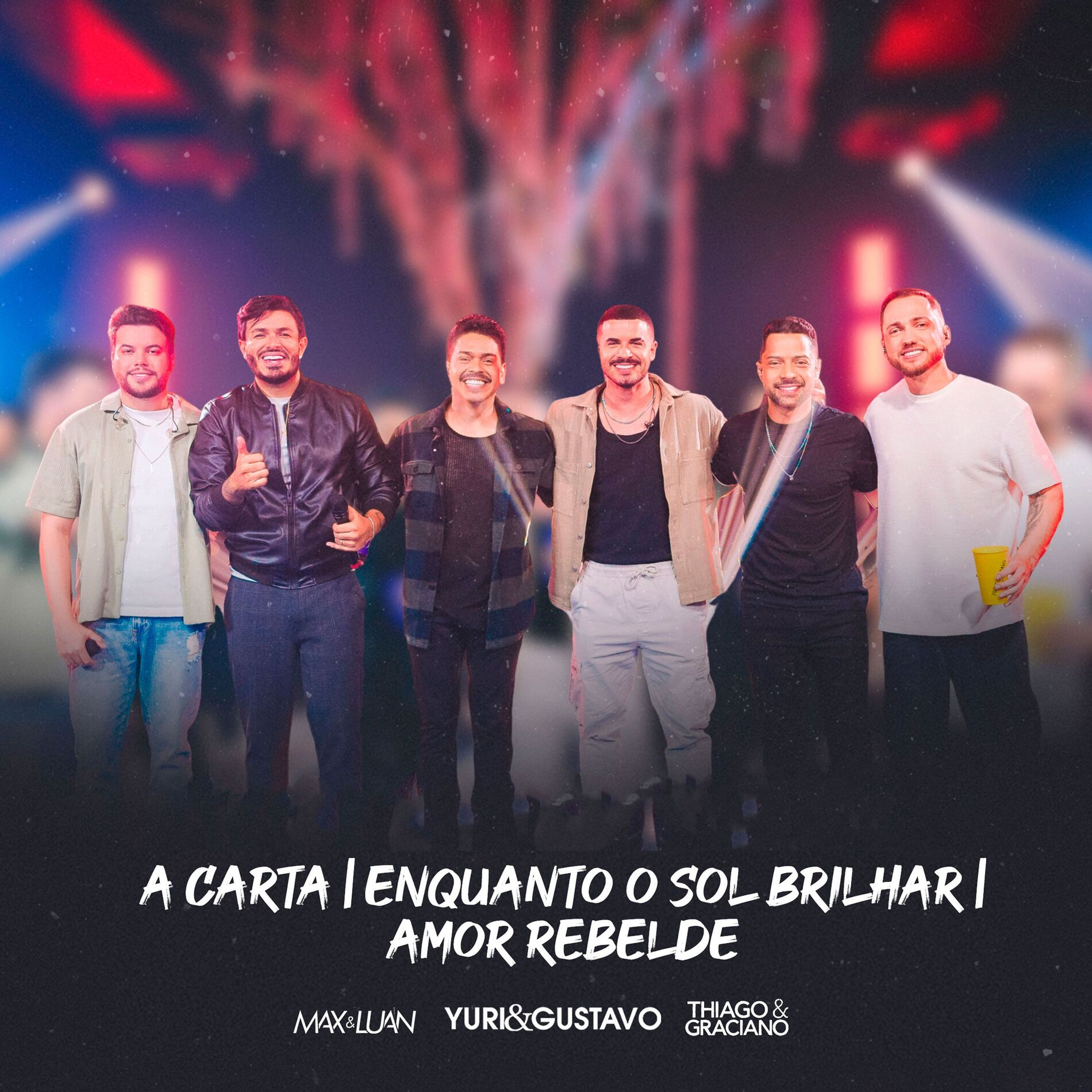 Album cover of A Carta / Enquanto o Sol Brilhar / Amor Rebelde