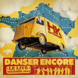 Cover of Danser encore, le live