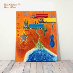 Cover of Blue Guitars V - Texas Blues