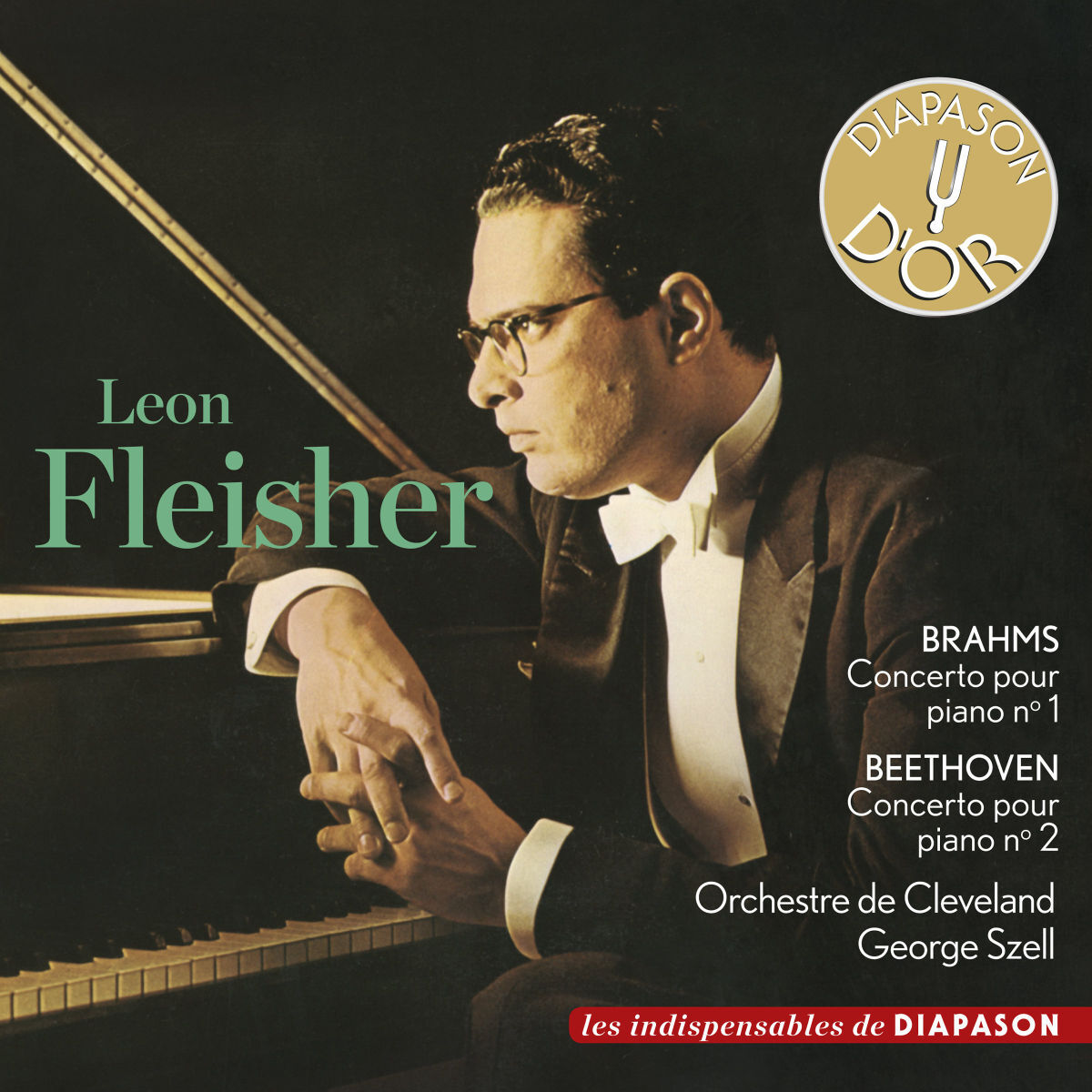 Album cover of Brahms: Concerto pour piano No. 1 - Beethoven: Concerto pour piano No. 2 (Les indispensables de Diapason)