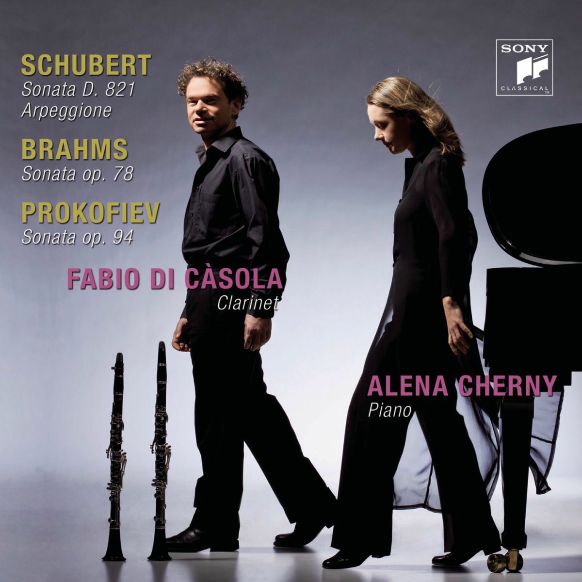 Album cover of Brahms/Prokofiev/Schubert: Works For Clarinet And Piano