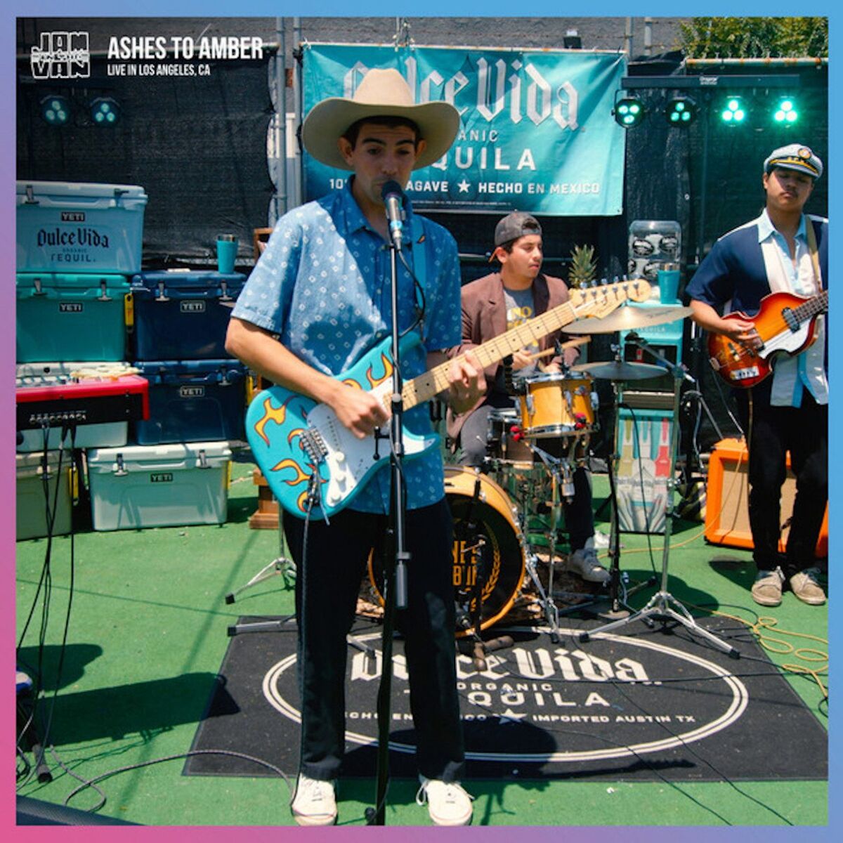 Album cover of Jam in the Van - Ashes To Amber (Live Session, Los Angeles, CA, 2021)