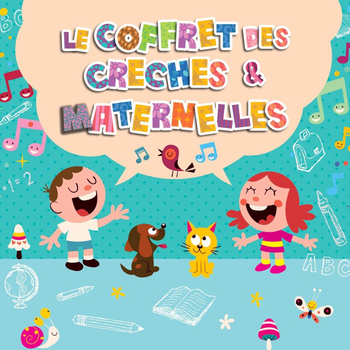 Album cover of Le coffret des crèches et maternelles