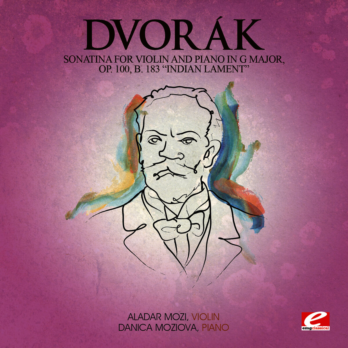 Album cover of Dvorák: Sonatina for Violin and Piano in G Major, Op. 100, B. 183 