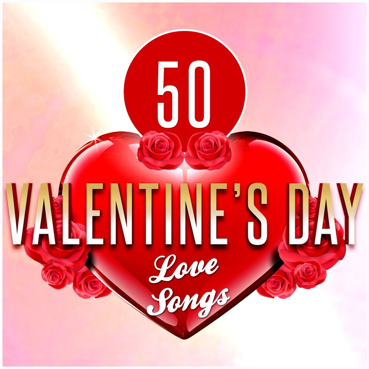 Album cover of 50 Valentine's Day Love Songs