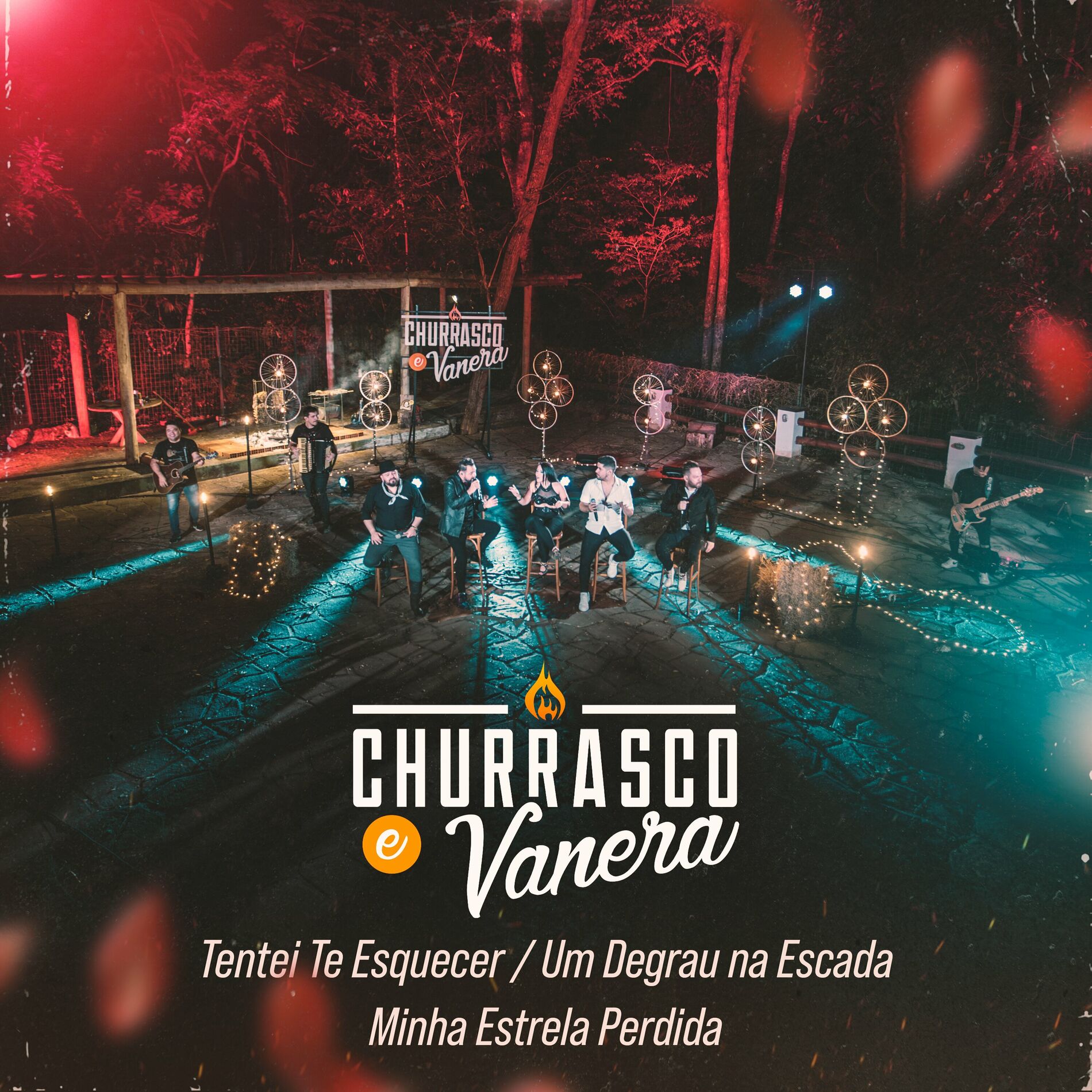 Album cover of Tentei Te Esquecer / Um Degrau na Escada / Minha Estrela Perdida (Ao Vivo)