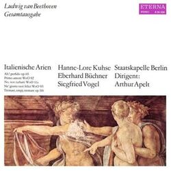 Cover of Beethoven: Italienische Arien