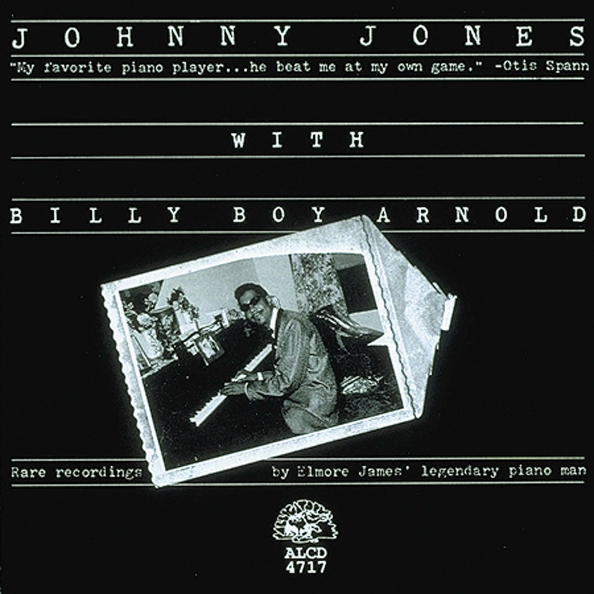 Album cover of Johnny Jones with Billy Boy Arnold