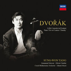Cover of Dvořák: Cello Concerto In B Minor, Piano Trio In E Minor ‘Dumky’