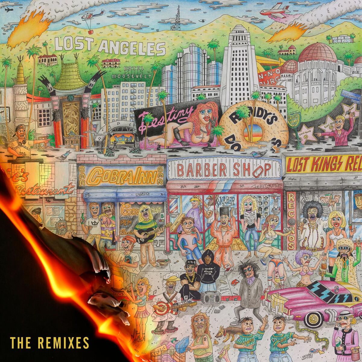 Album cover of Lost Angeles (Remixes)