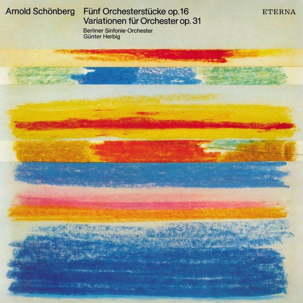 Schönberg: Fünf Orchesterstücke / Variationen für Orchester album cover