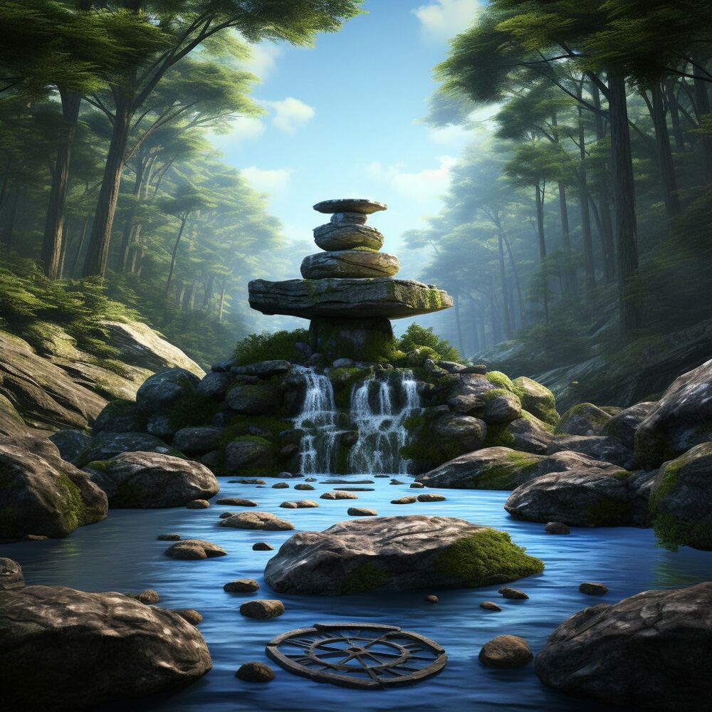 Picture of Soothing Waterscapes: Meditative Music
