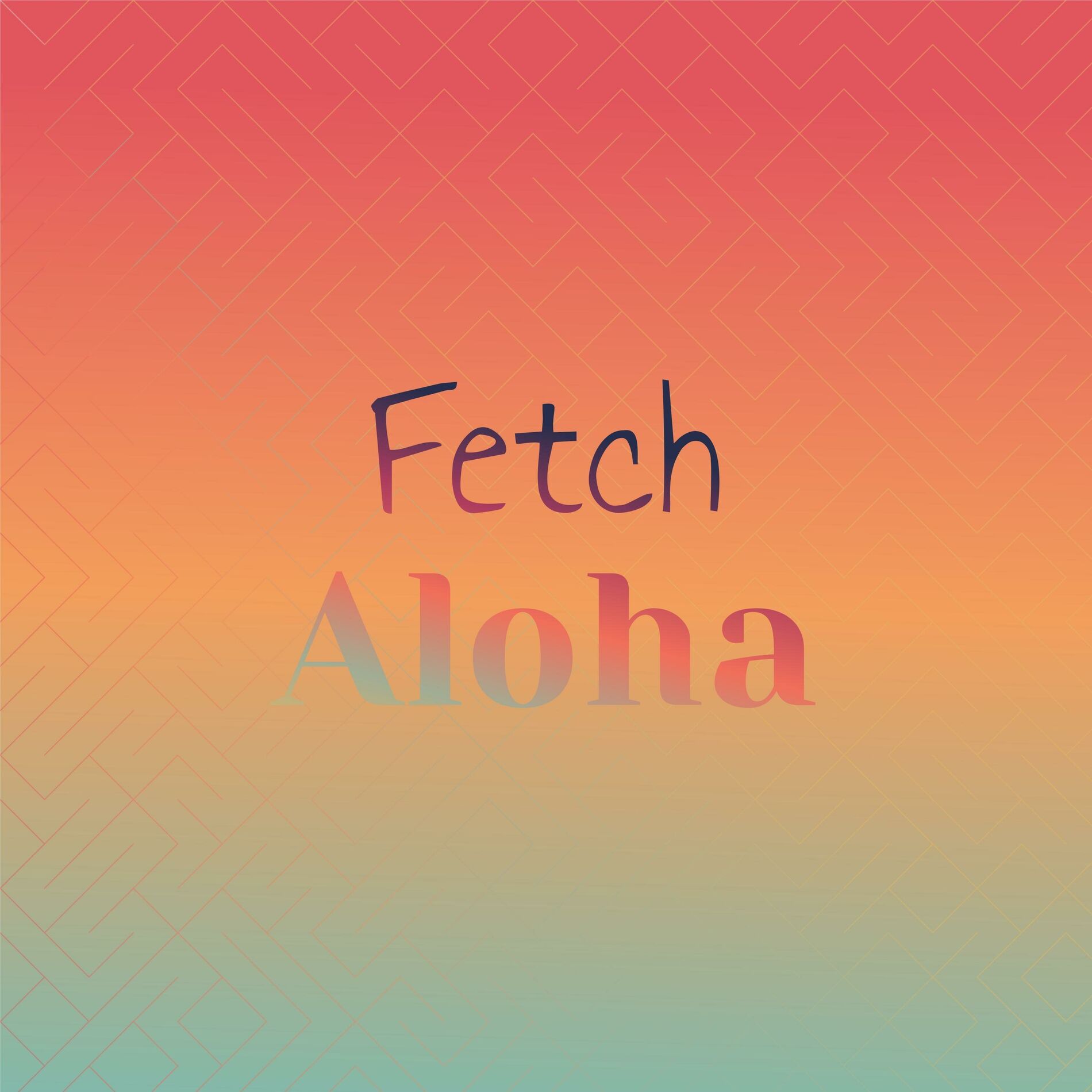Album cover of Fetch Aloha