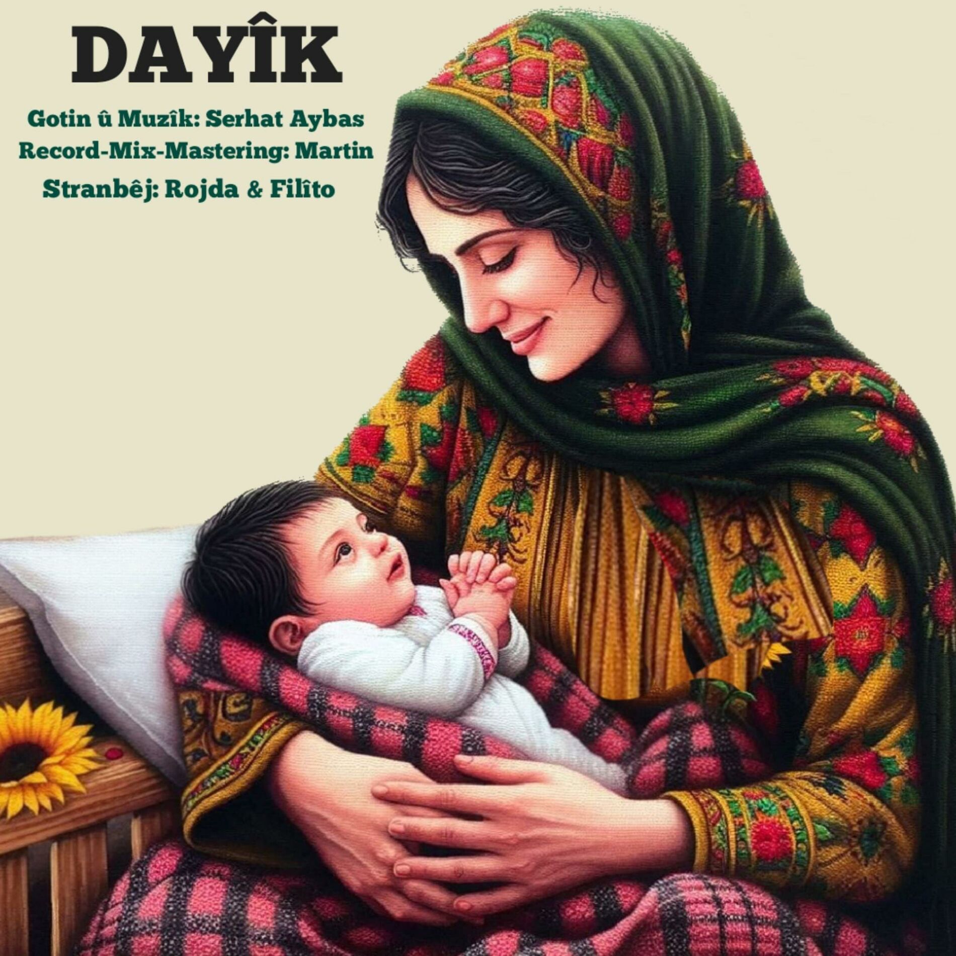 Album cover of Stranên Zarokan - Dayik (Kurdish Kids Song - Mom) (feat. Rojda & Filîto) [Martin Remix]