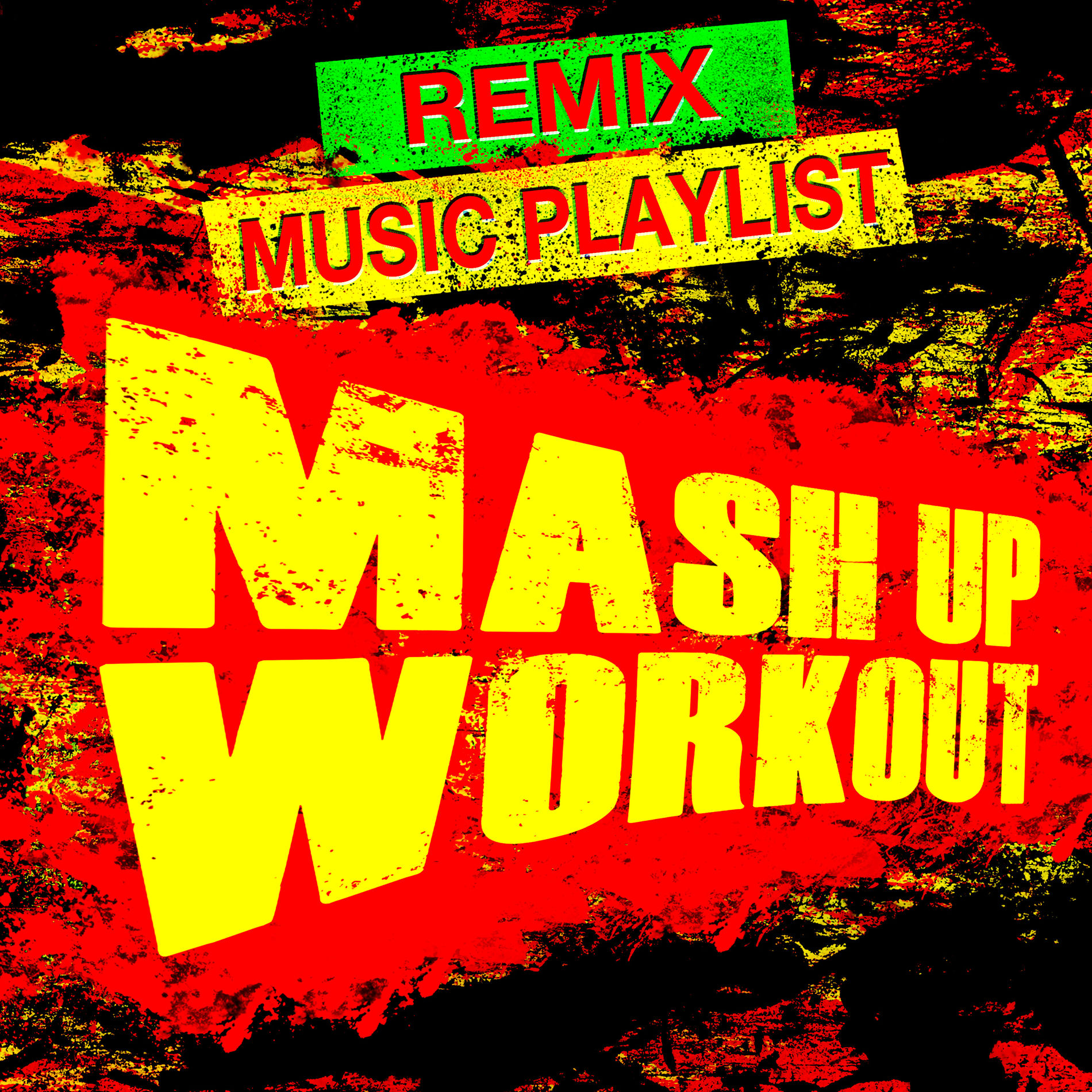 Album cover of Mash Up Workout Remix Music Playlist