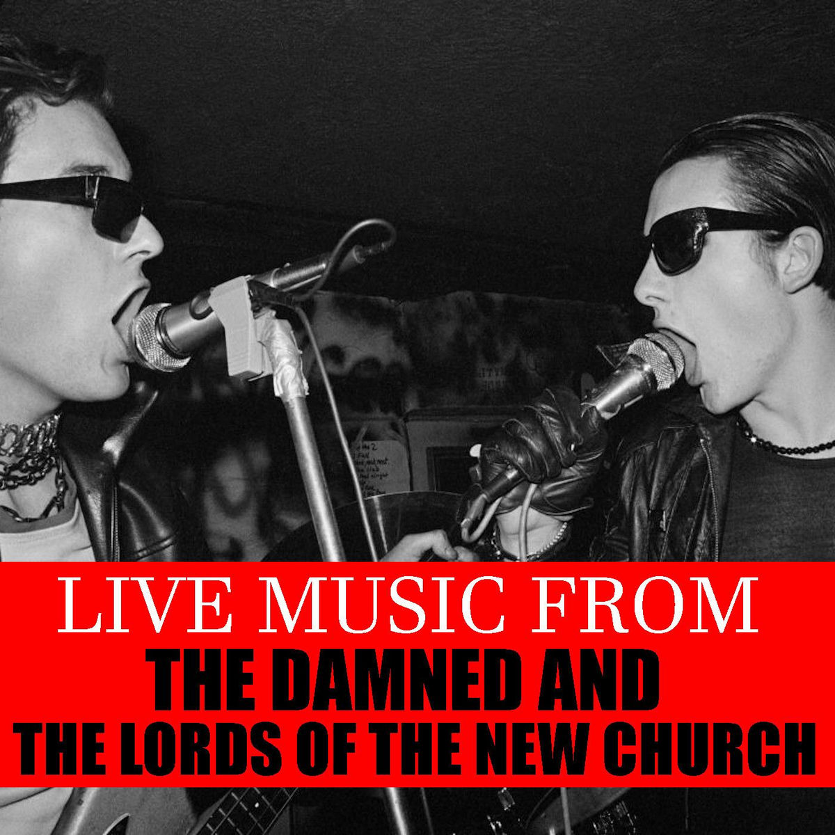 Album cover of Live Music From The Damned & The Lords Of The New Church