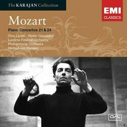 Cover of Mozart: Piano Concertos Nos. 21 & 24