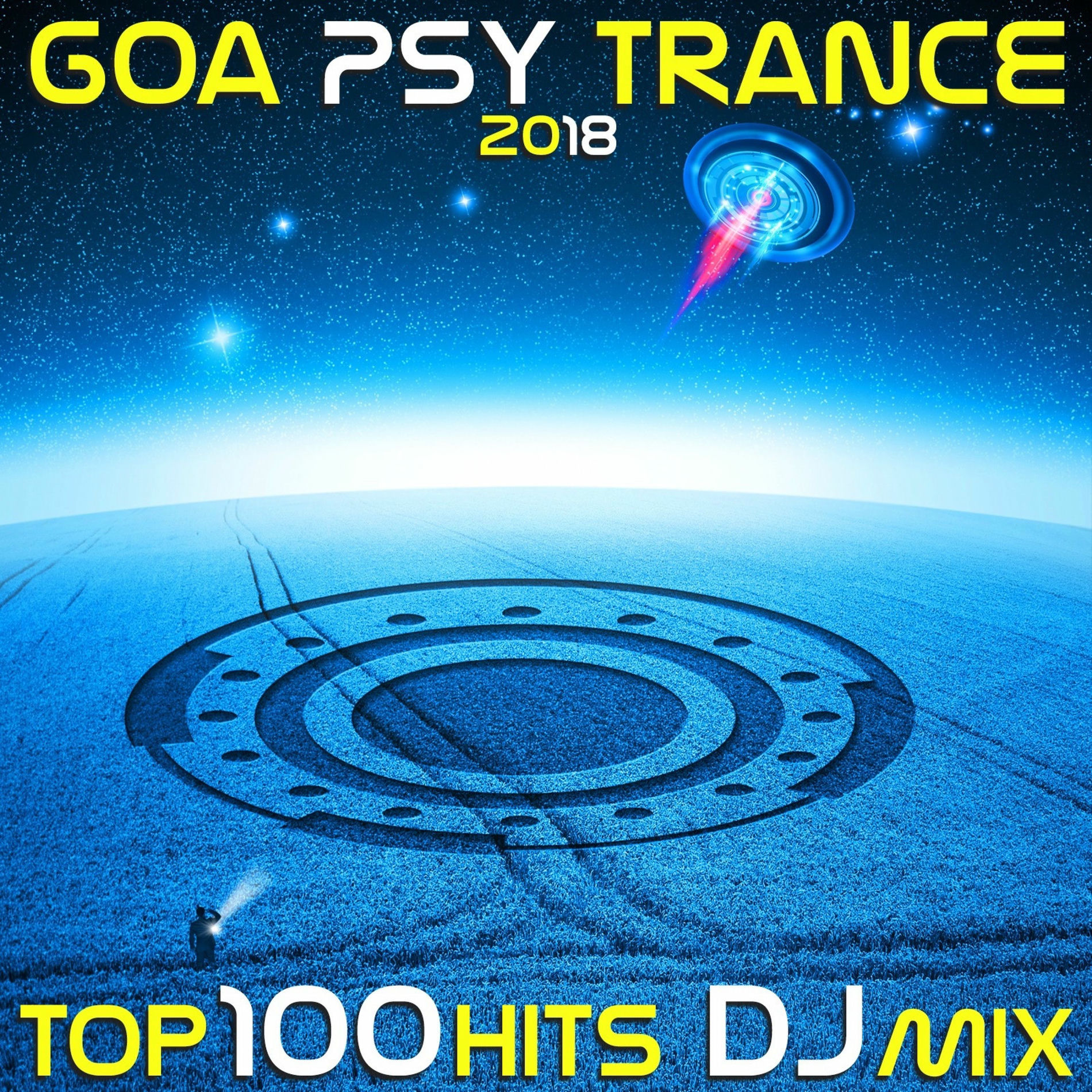 Album cover of Goa Psy Trance 2018 Top 100 Hits DJ Mix