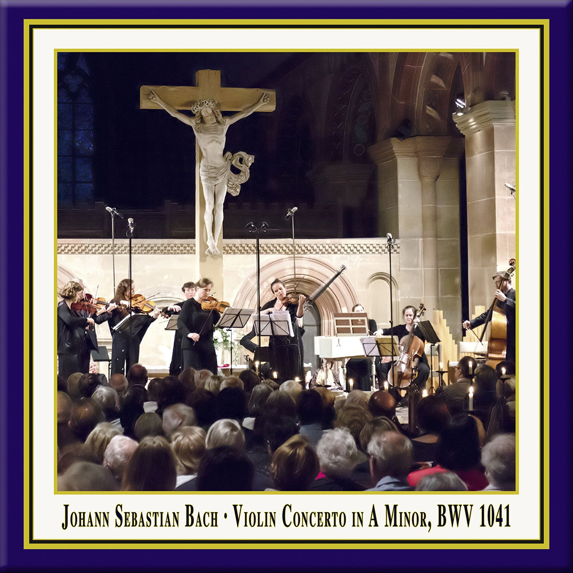 Album cover of Violin Concerto No. 1 in A Minor, BWV 1041: I. Allegro (Live)