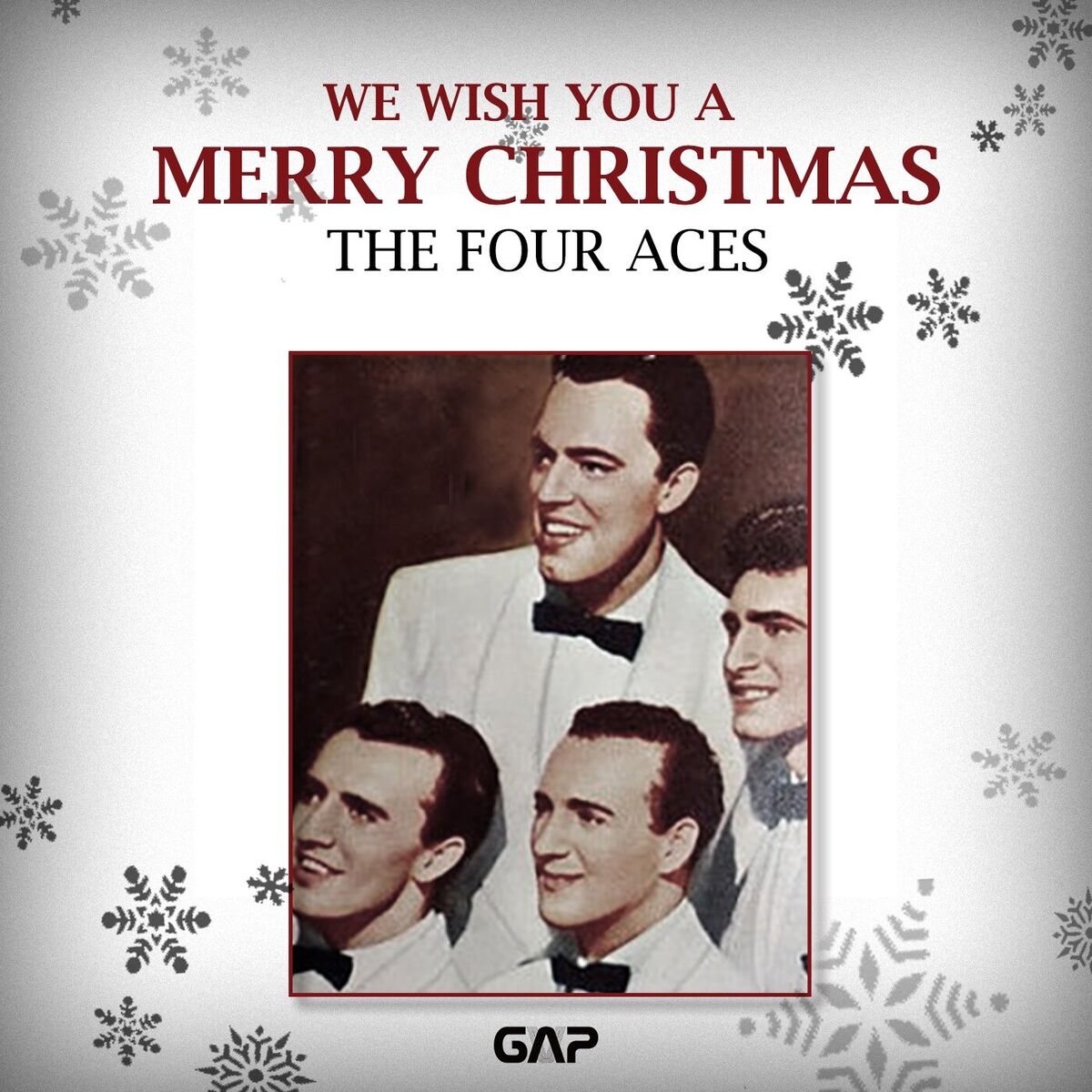 Album cover of THE FOUR ACES - WE WISH YOU A MERRY CHRISTMAS
