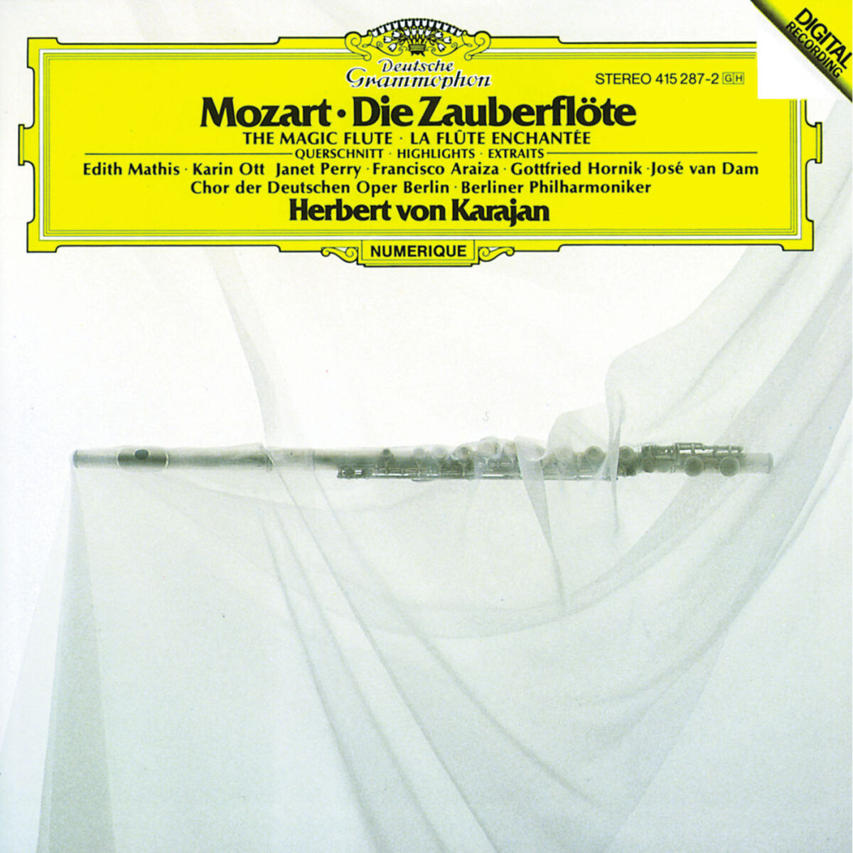 Album cover of Mozart: Die Zauberflöte - Highlights