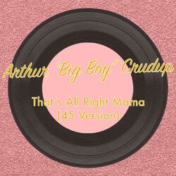 Cover of That's All Right Mama (45 Version)