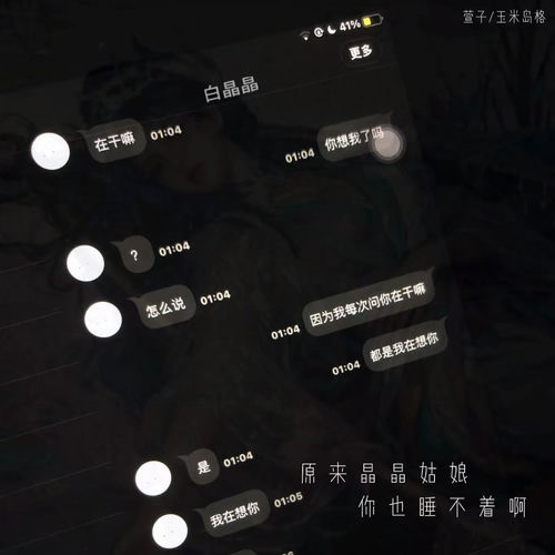 原来晶晶姑娘你也睡不着啊