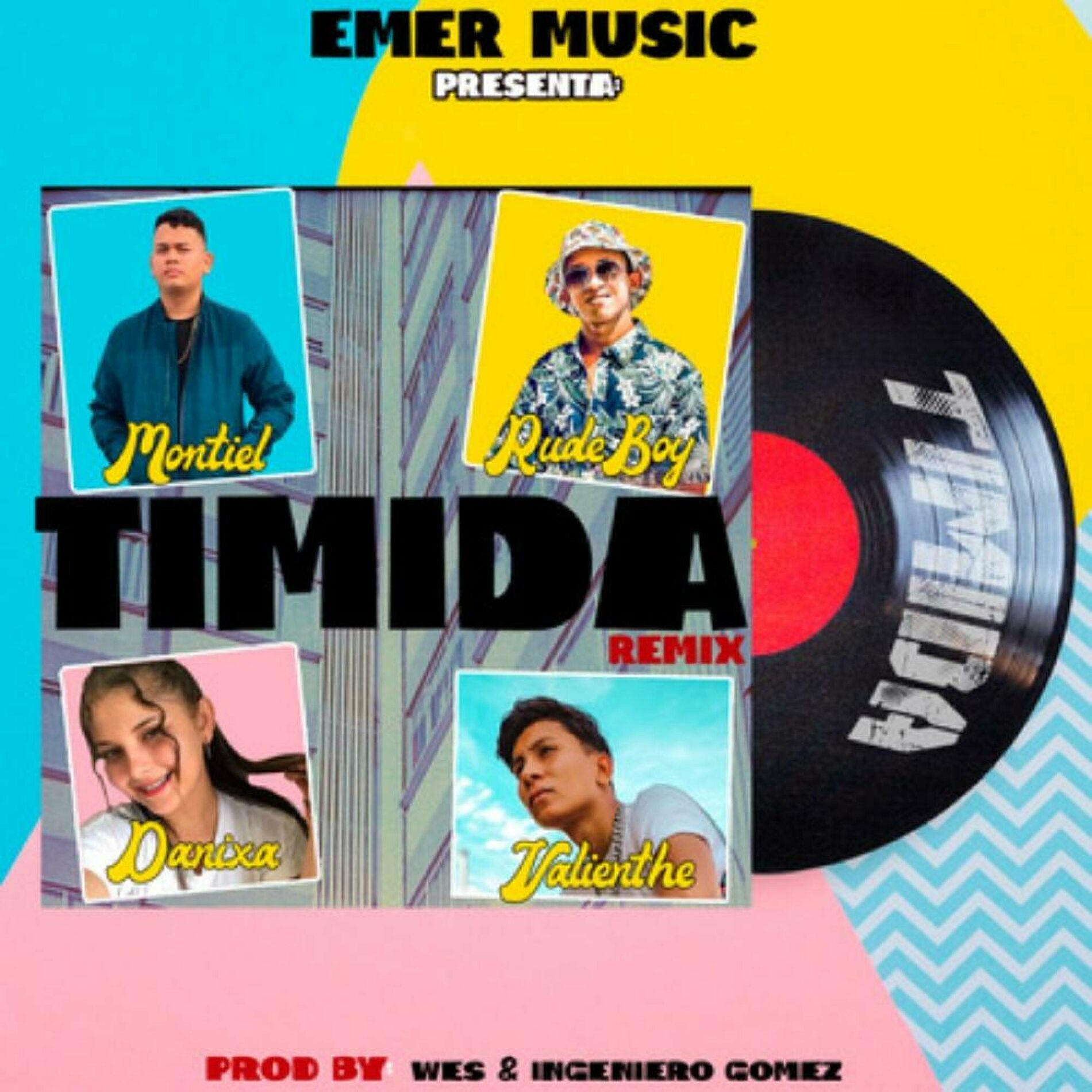 Album cover of Timida (feat. valienthe, Danixa & Rudeboy) [Remix]