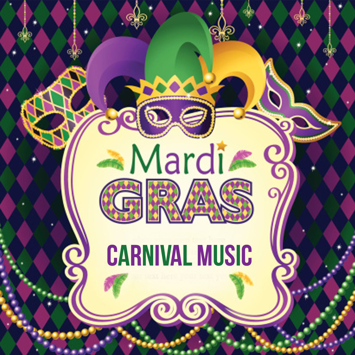 Album cover of Mardi Gras Carnival Music