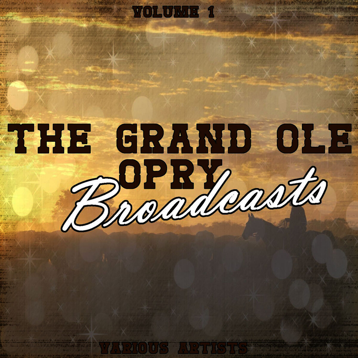 Album cover of Grand Ole Opry Broadcasts Vol 1
